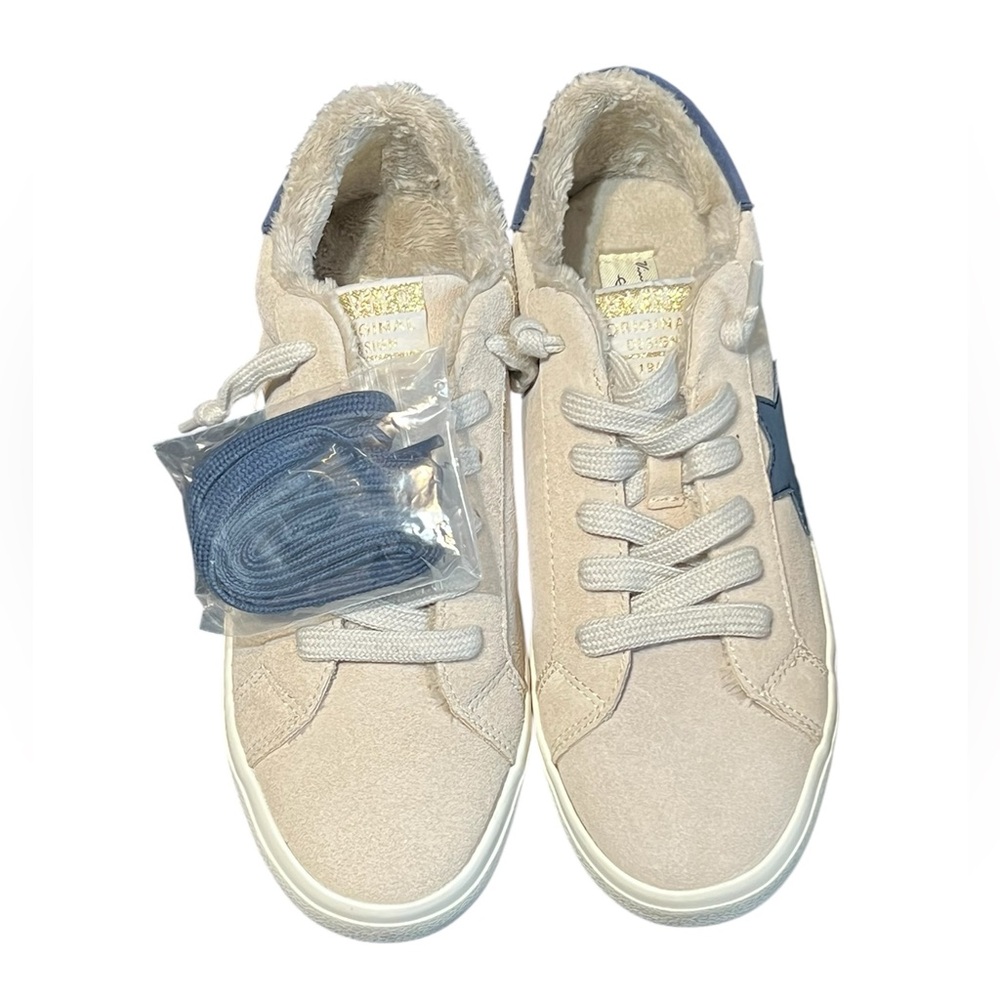 Vintage Havana Brisk Sneaker Size 8 Gray Suede Leather Lace- Up Low Top Casual